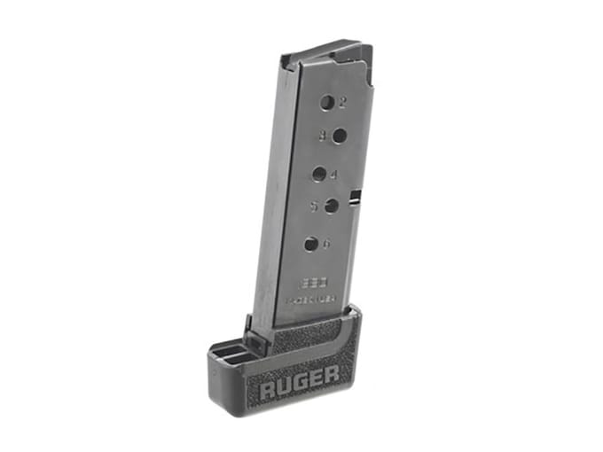 Ruger Magazine Ruger LCP II 380 ACP 7-Round Steel Blue with Finger Rest