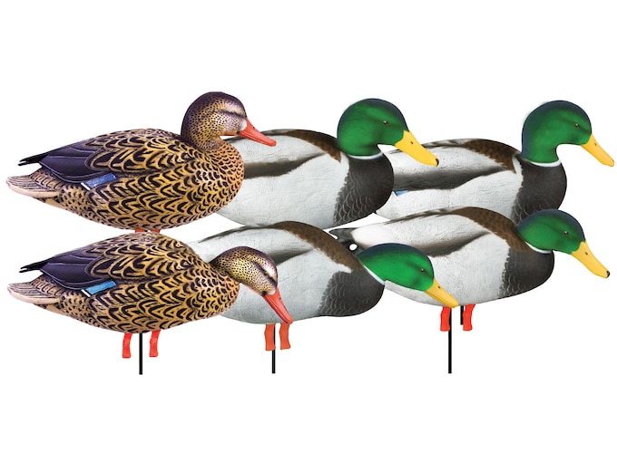 GHG ProGrade January Mallard Flocked Head Drake Harvester Full Body