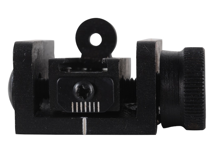 Kensight Adjustable Rear Sight Assembly M1 Carbine Steel Matte with Peep Aperture