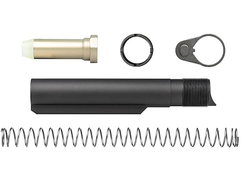 Aero Precision Enhanced Receiver Extension Buffer Tube Assembly 6-Position Mil-Spec Diameter M5 LR-308 Carbine Aluminum Black