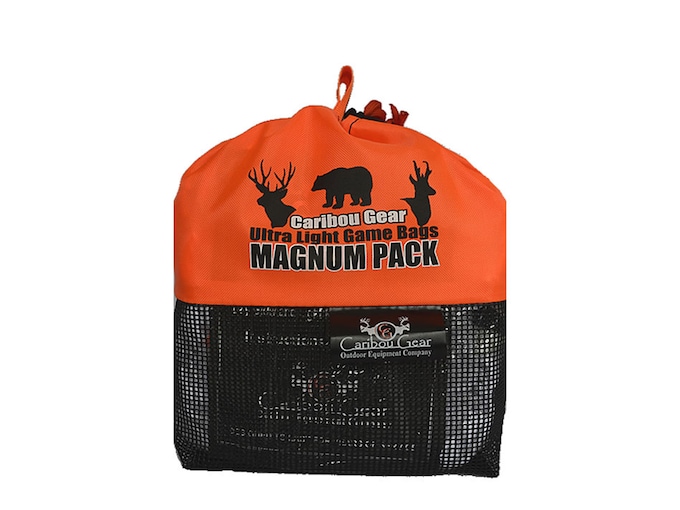 Caribou Gear Small Game Meat Bag Pack Synthetic Blend White