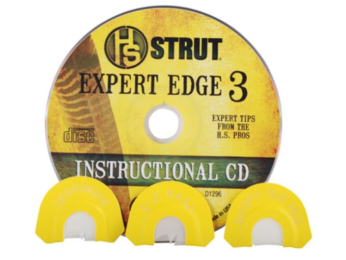 H.S. Strut Expert Edge Diaphragm Turkey Call 3PK