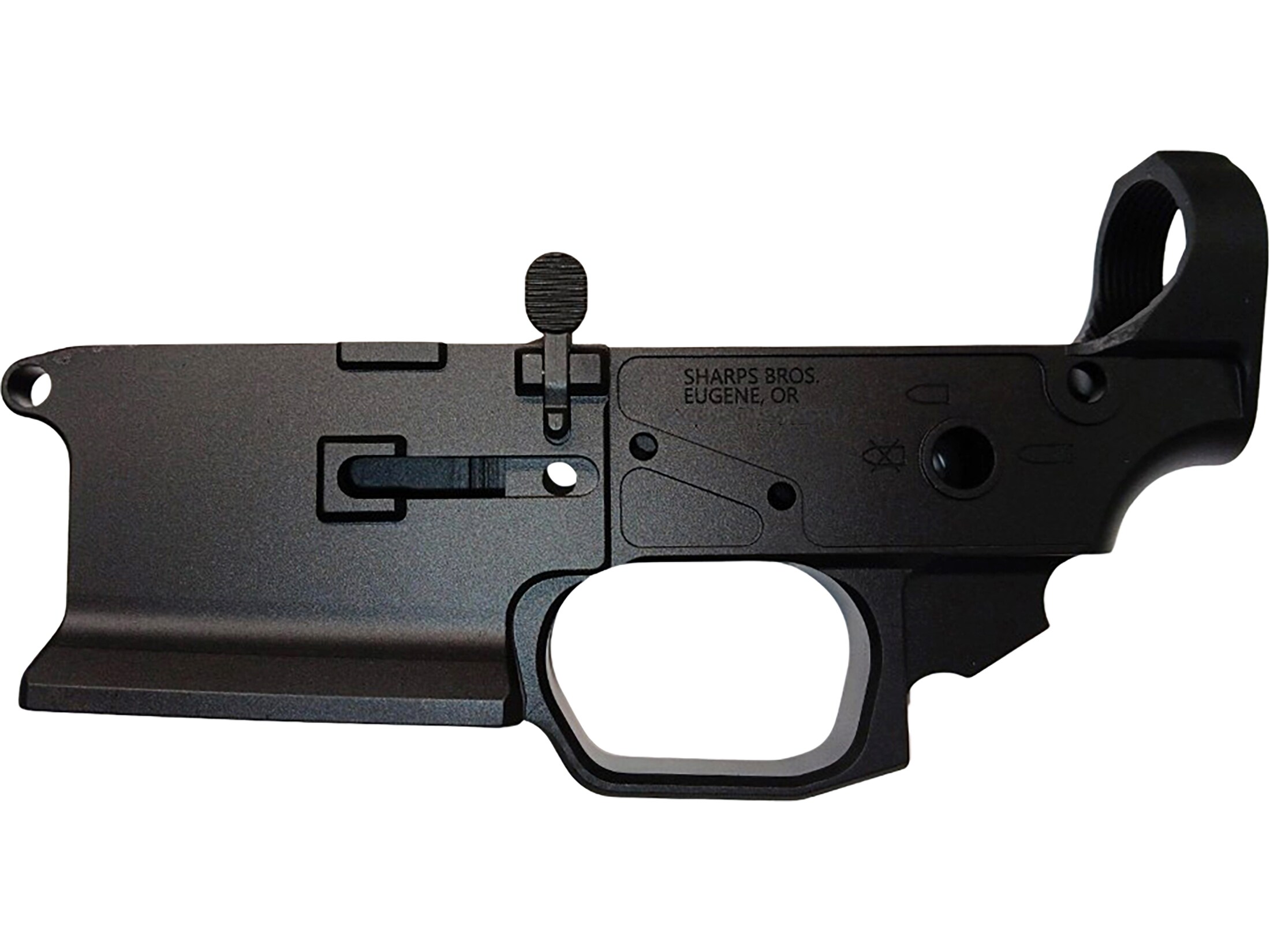 Sharps Bros Livewire AR-15 Stripped Lower Receiver Anodized Black
