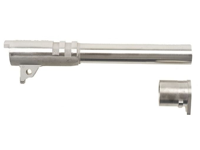 Wilson Combat Match Grade Drop-In Barrel with Bushing 1911 Government 45 ACP 1 in 16" Twist 5" Stainless Steel