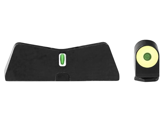 XS DXT2 Night Sight Set Glock 17, 19, 22, 24, 26, 27, 31, 36, 38 Big Dot Tritium Front, Tritium Stripe Rear