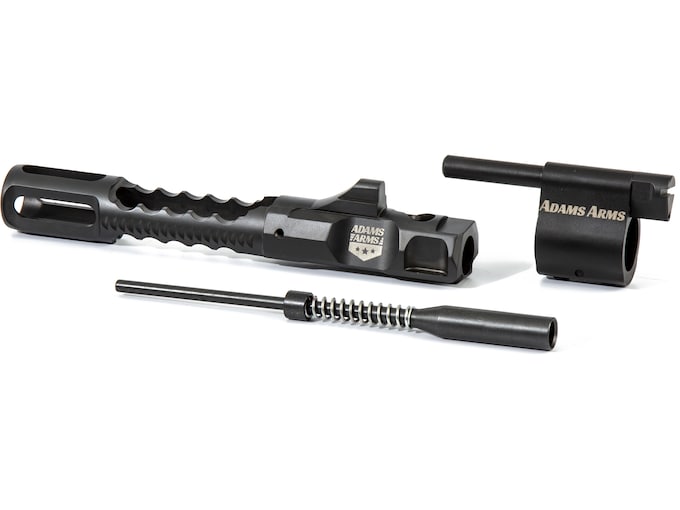 Adams Arms Gas Piston Conversion Kit P-Series AR-15 .750" Adjustable Micro Gas Block with Low Mass Carrier