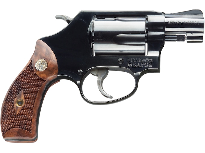 Smith & Wesson Model 36 Classic Revolver 38 Special +P 1.875" Barrel 5-Round Blued Wood