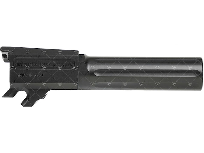 Strike Industries Barrel Sig P365 9mm Luger 1 in 10" Twist Fluted Stainless Steel Nitride