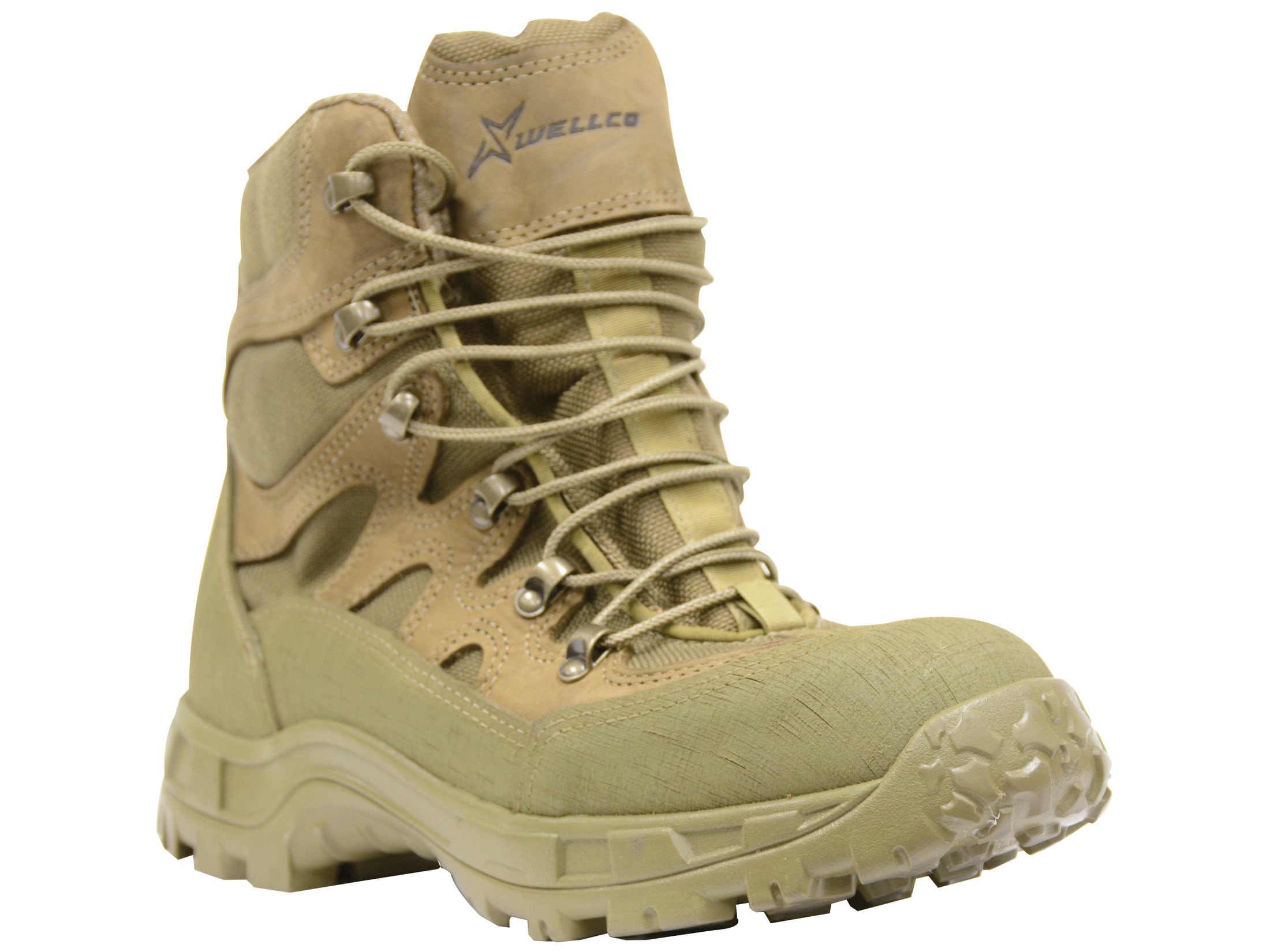 Military Surplus M760 Combat Hiker Boot Grade 1 Green/Tan 7 W