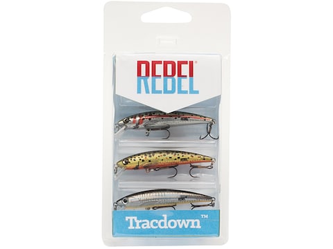 Rebel Tracdown Minnow 3 Pack