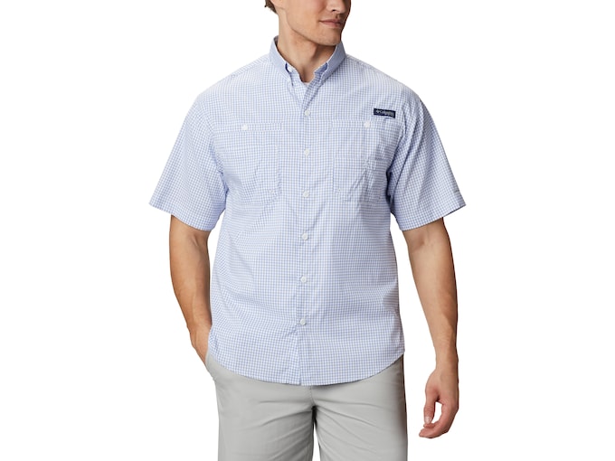 Columbia Men's PFG Backwater Short Sleeve Fishing Shirt - UPF 40 Sun Protection
