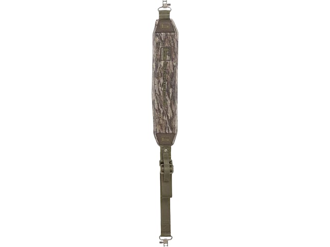 Banded Neoprene Shotgun Sling Swivels Mossy Oak Shadow Grass Habitat