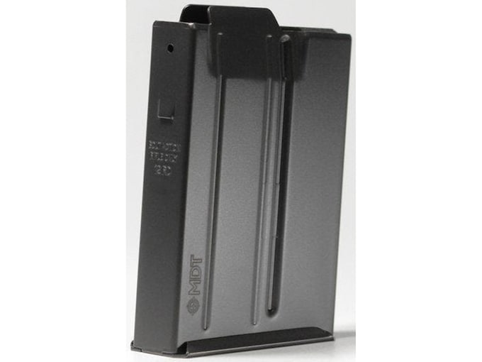 MDT Magazine AICS Short Action 6mm BR, 6mm Dasher 12-Round with Binder Plate Steel Nitride