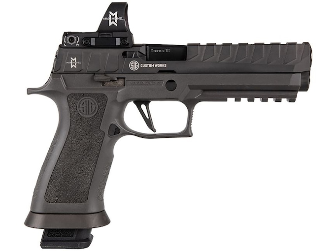 Sig Sauer P320 Max Semi-Automatic Pistol 9mm Luger 5" Barrel 21-Round Black Gray