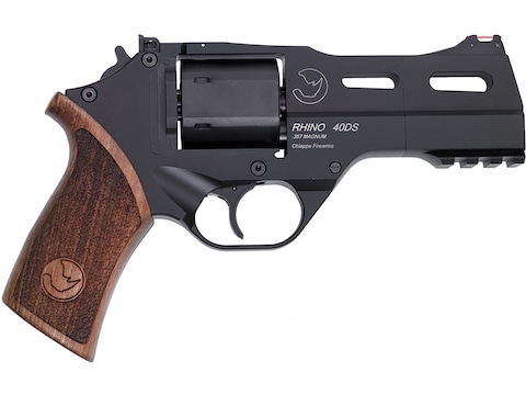 Chiappa Rhino 40 SAR 357 Mag Revolver 4 Nickel Barrel 6 Round Walnut