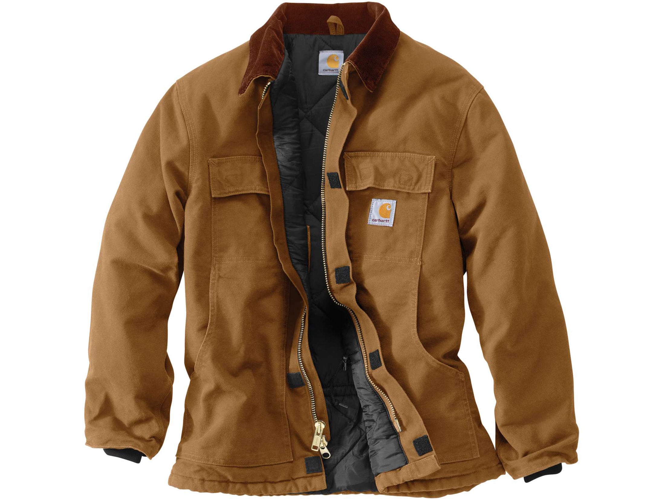 Carhartt Men's Loose Fit Firm Duck Insulated Traditional Coat Carhartt