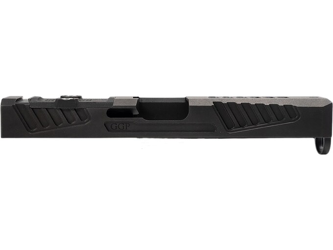 Grey Ghost Precision V5 Slide Glock 17 Gen 3 RMR, DeltaPoint Pro Cut Stainless Steel Black