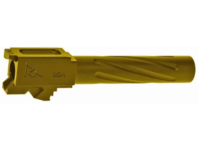 Rival Arms Barrel V1 Glock 19 Gen 3, 4 9mm Luger Spiral Fluted Stainless Steel