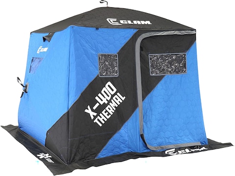 Clam X-400 Thermal Insulated Ice Fishing Shelter