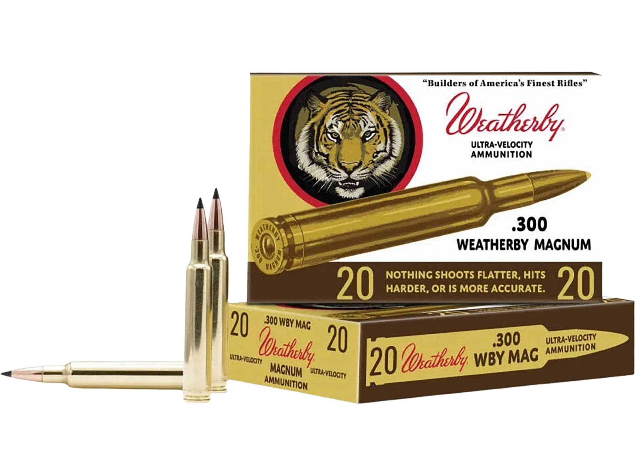 Weatherby Retro 300 Weatherby Magnum Ammo 180 Grain Swift Scirocco II Bonded Polymer Tip Box of 20