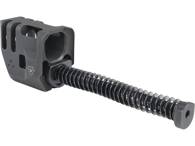 Strike Industries Mass Driver Compensator Standard Glock 17 Gen 5 Aluminum Black