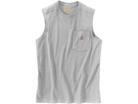 sleeveless pocket tee shirt