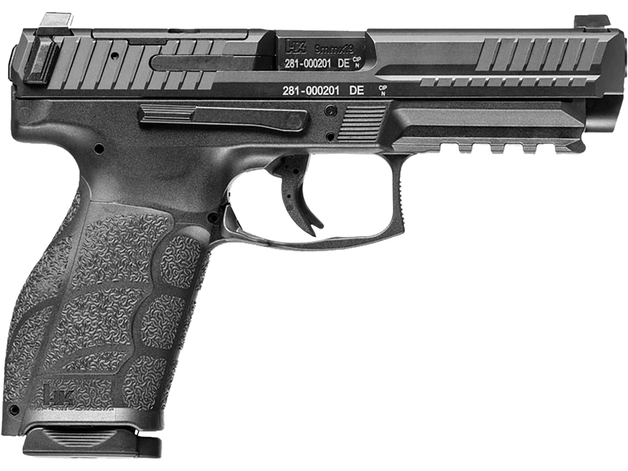 HK VP9A1 K 9mm Luger Pistol 4.09 Barrel 10+1 Round Black