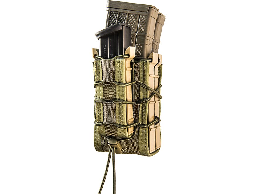 High Speed Gear Double Rifle Taco Pouch (Coyote Brown) - US Airsoft, Inc.