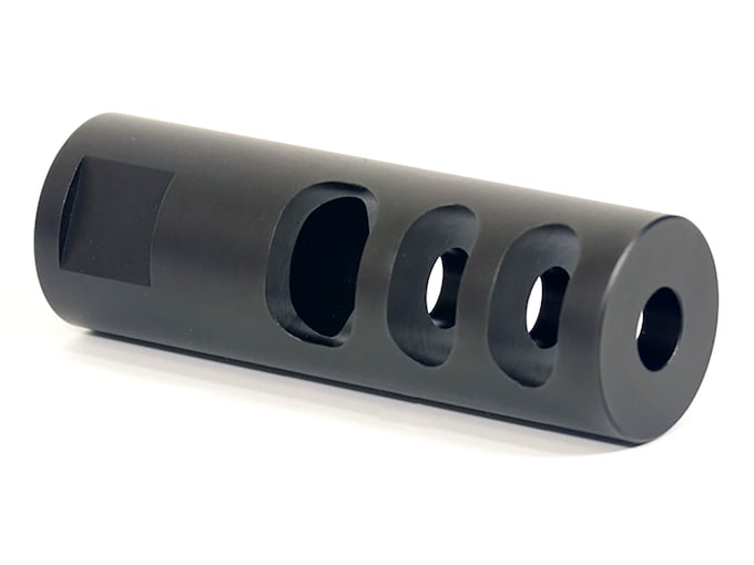 Yankee Hill Machine Low Profile Muzzle Brake AR-15 5.56mm 1/2"-28 Thread Steel Melonite