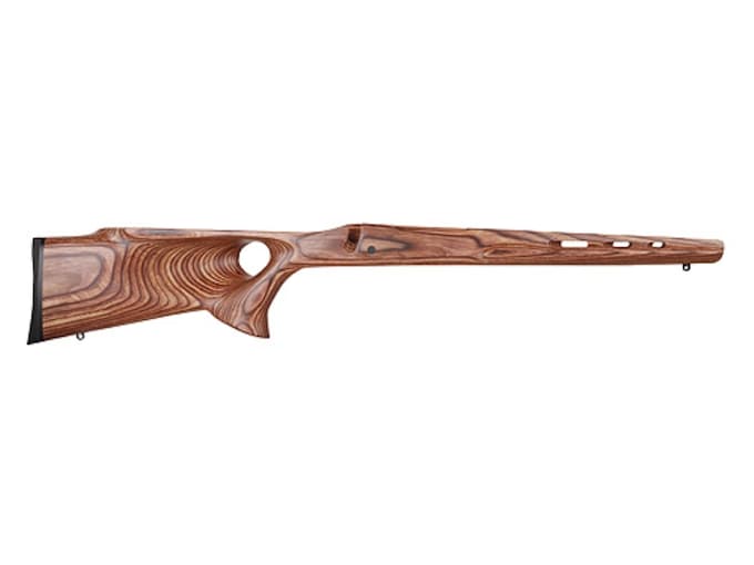 Boyds' Ross Featherweight Thumbhole Rifle Stock Remington 700 BDL Long Action Factory Barrel Channel Laminated Wood Brown Drop-In