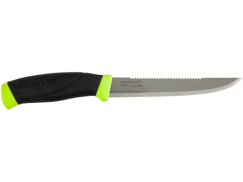 Morakniv Companion Fishing Scaler Fixed Blade Knife 5.9 Spine Serrated