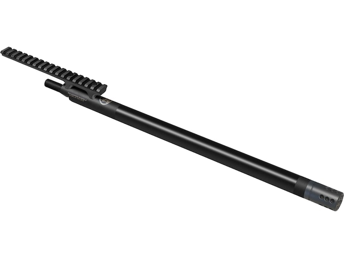 Adaptive Tactical Tac-Hammer Bull Barrel with Scope Rail, Compensator Ruger 10/22 Takedown 16" 22 Long Rifle 1/2"-28 Thread Black