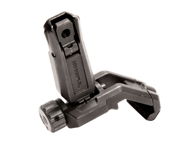 Magpul MBUS Pro Offset Flip-Up Rear Sight AR-15 Steel Black