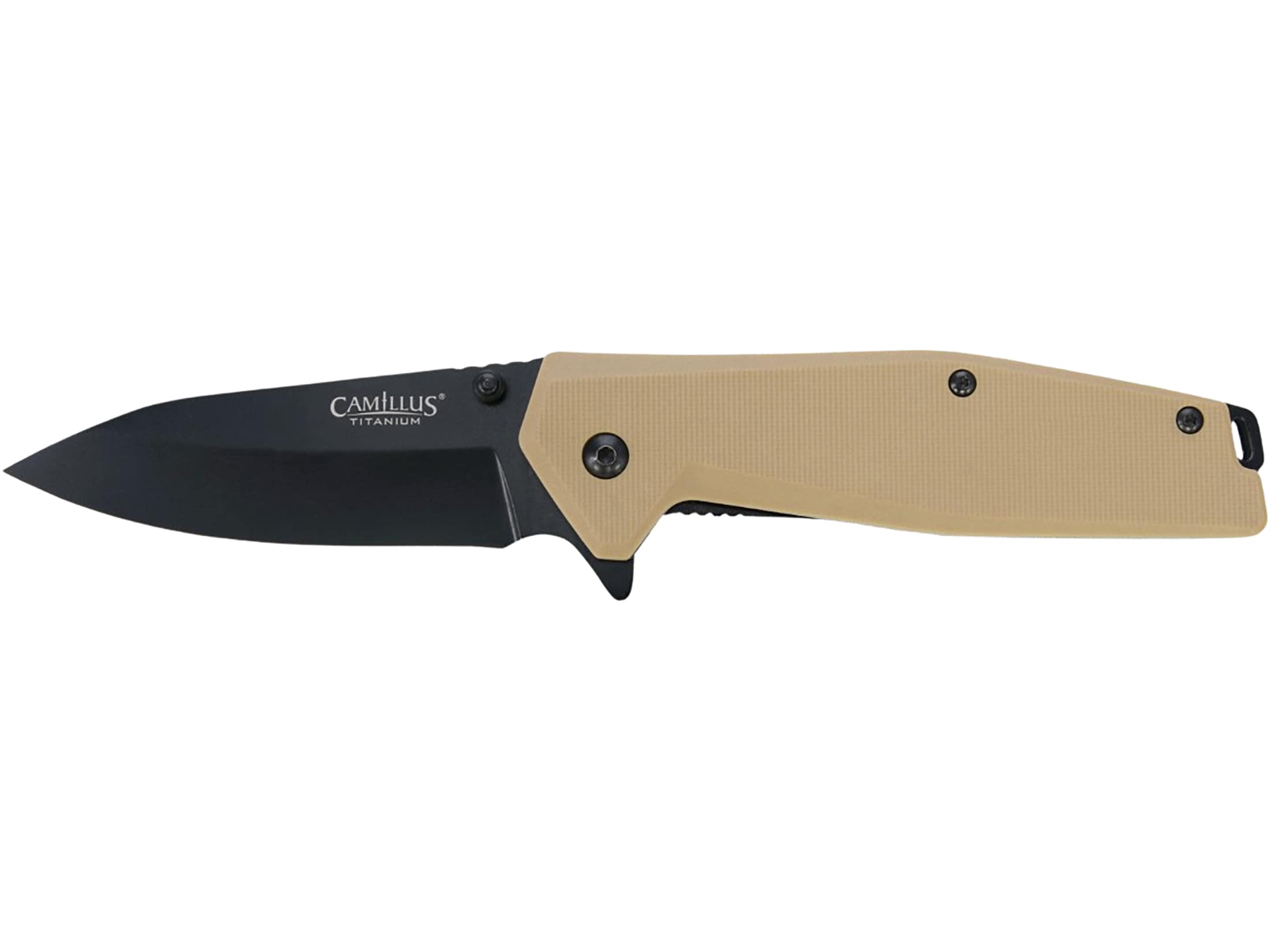 ゆぴ Camillus Seize II Pocket Knife 3.25 Drop Point 420 Black Blade Nylon