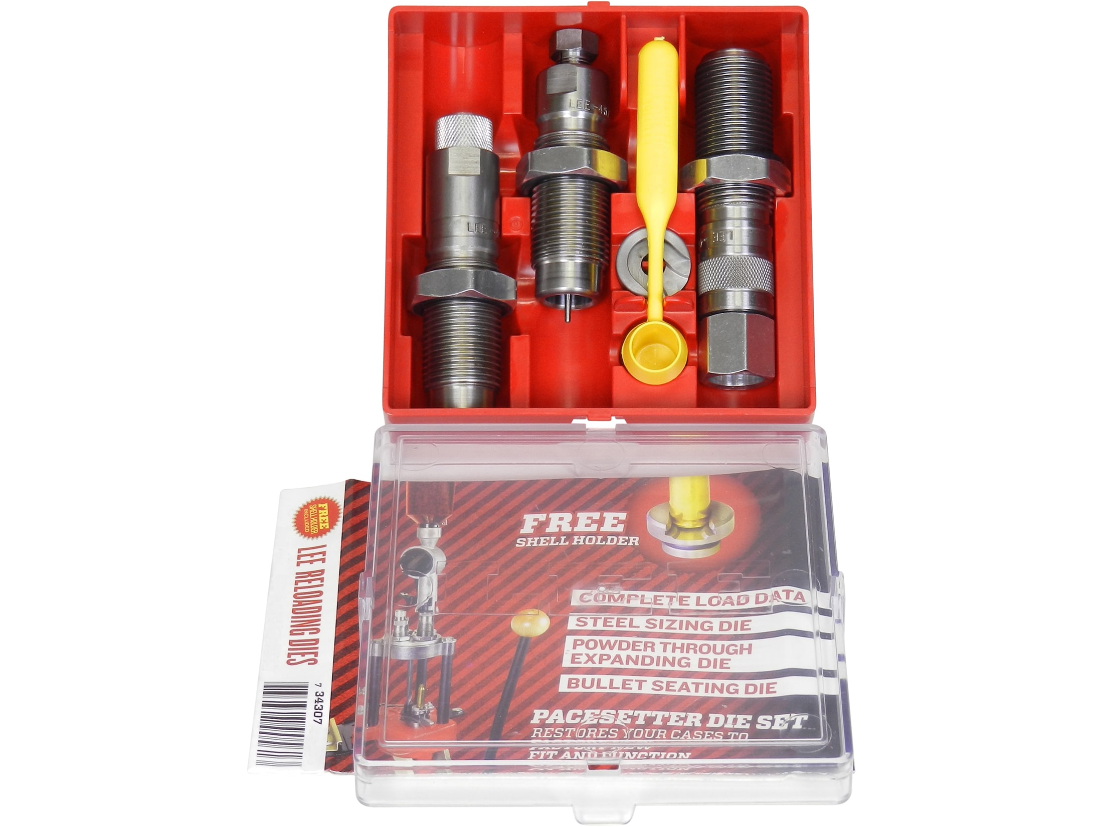 Lee Steel 458 Socom Sizing, Expanding, Bullet Seating 3 Die Set