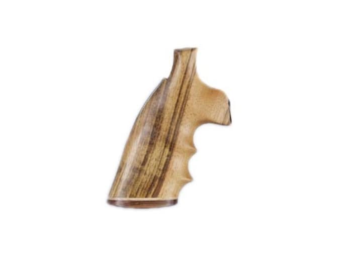 Hogue Fancy Hardwood Grips with Accent Stripe, Finger Grooves and Contrasting Butt Cap Dan Wesson Small Frame