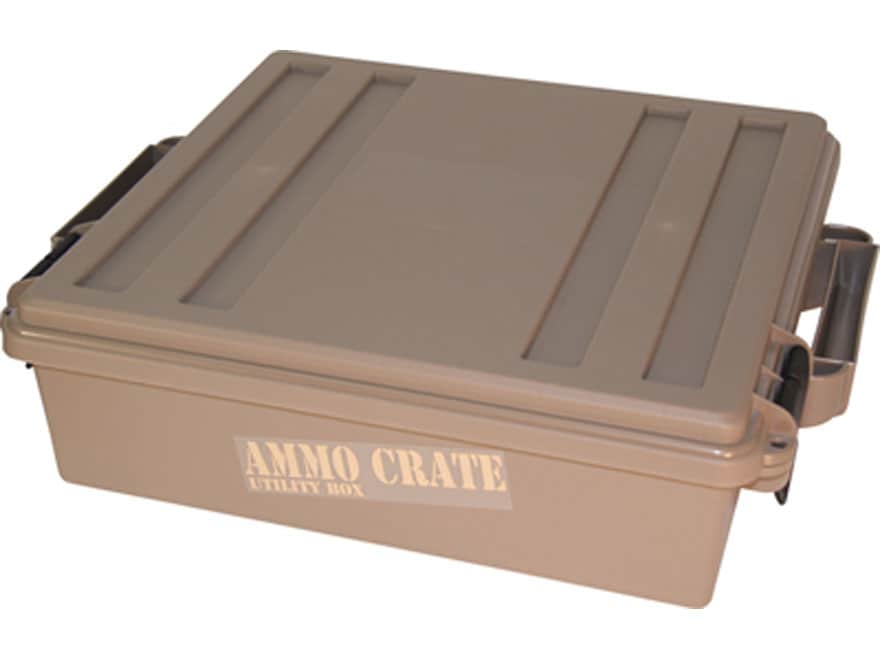 MTM Ammo Crate Polymer Dark Earth 4.50 Deep