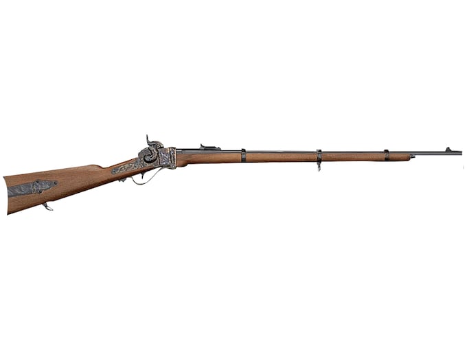 Pedersoli 1859 Sharps Infantry Muzzleloading Rifle 54 Caliber Percussion 30" Blued Walnut Stock