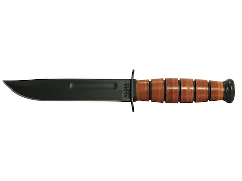 Ka Bar Short Usa Fixed Blade Knife 5 25 Clip Point 1095 Cro Van Black