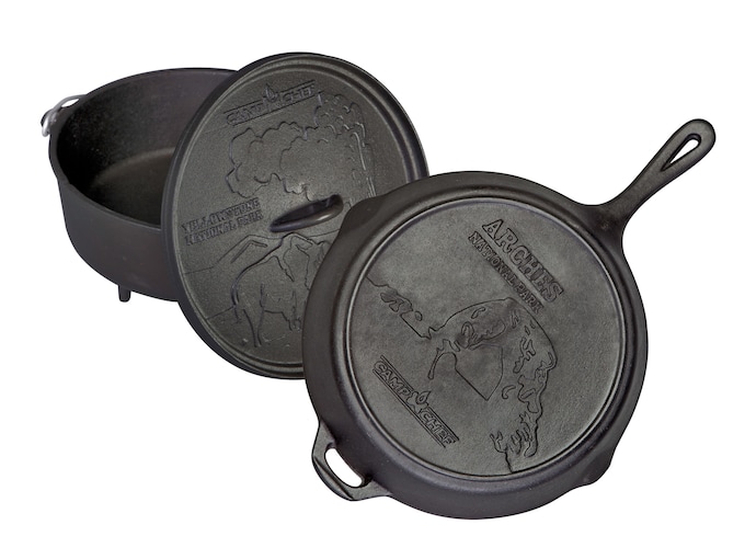 Camp Chef National Parks Cast Iron Camp Cooking Set