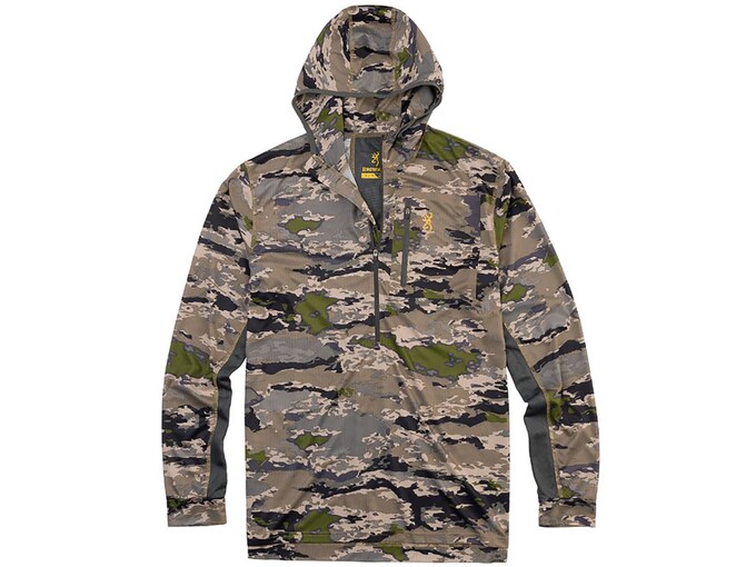 Browning Men's Early Season Hooded Shirt Carbon Gray 2XL