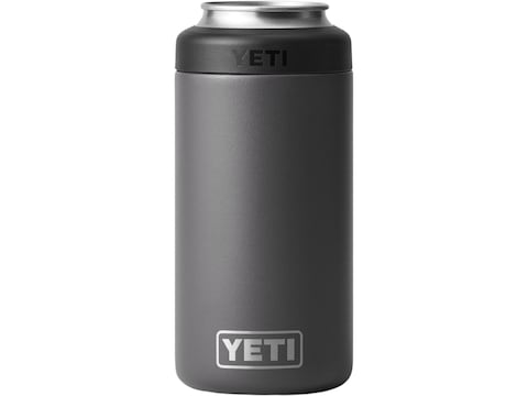 YETI Rambler Colster Stainless Steel Black Bottle/Can Holder at