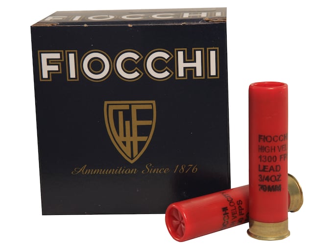 Fiocchi High Velocity Ammunition 28 Gauge 2-3/4" 3/4 oz #9 Chilled Lead Shot Box of 25