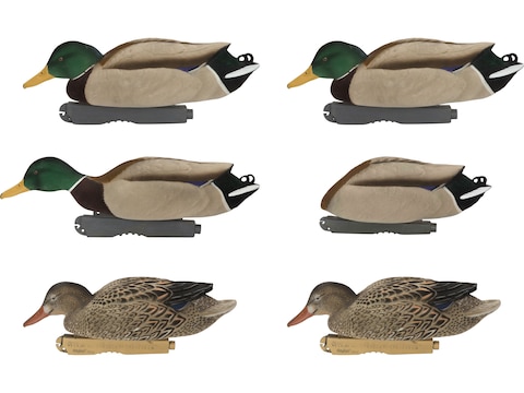 Ghg Ffd Pro Grade Mallard Feeder Duck Decoy Pack Of 6