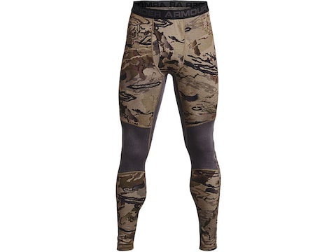 Under Armour Men's UA RR Wool Base Legging Pants Barren Camo/Charcoal