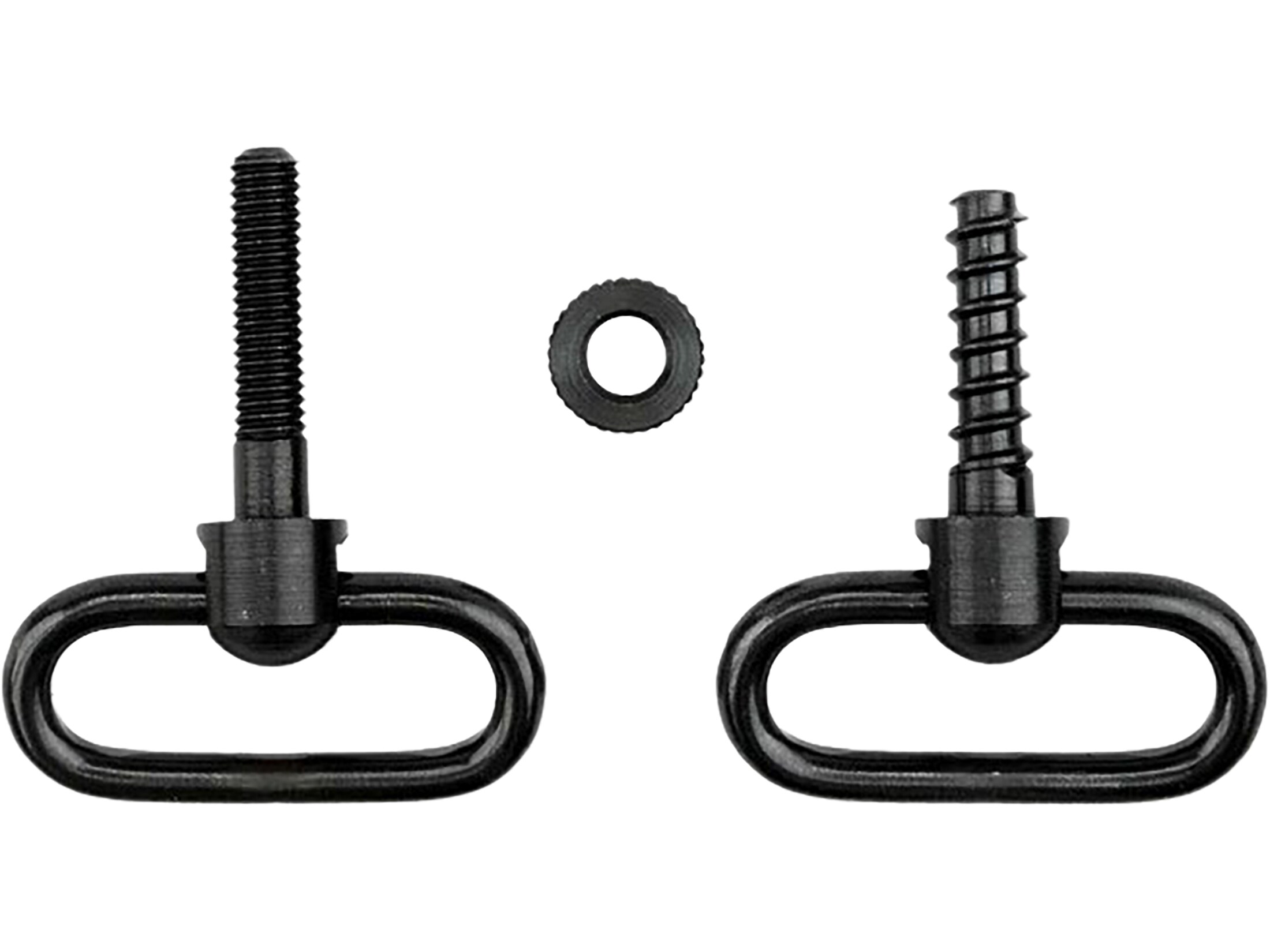 GrovTec Non-Detachable Swivel Set 7/8 Machine Screw Front Swivel Rear