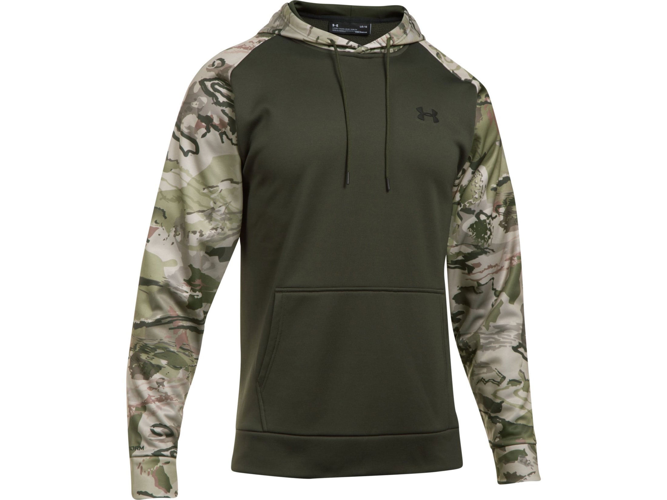 ua icon camo hoodie