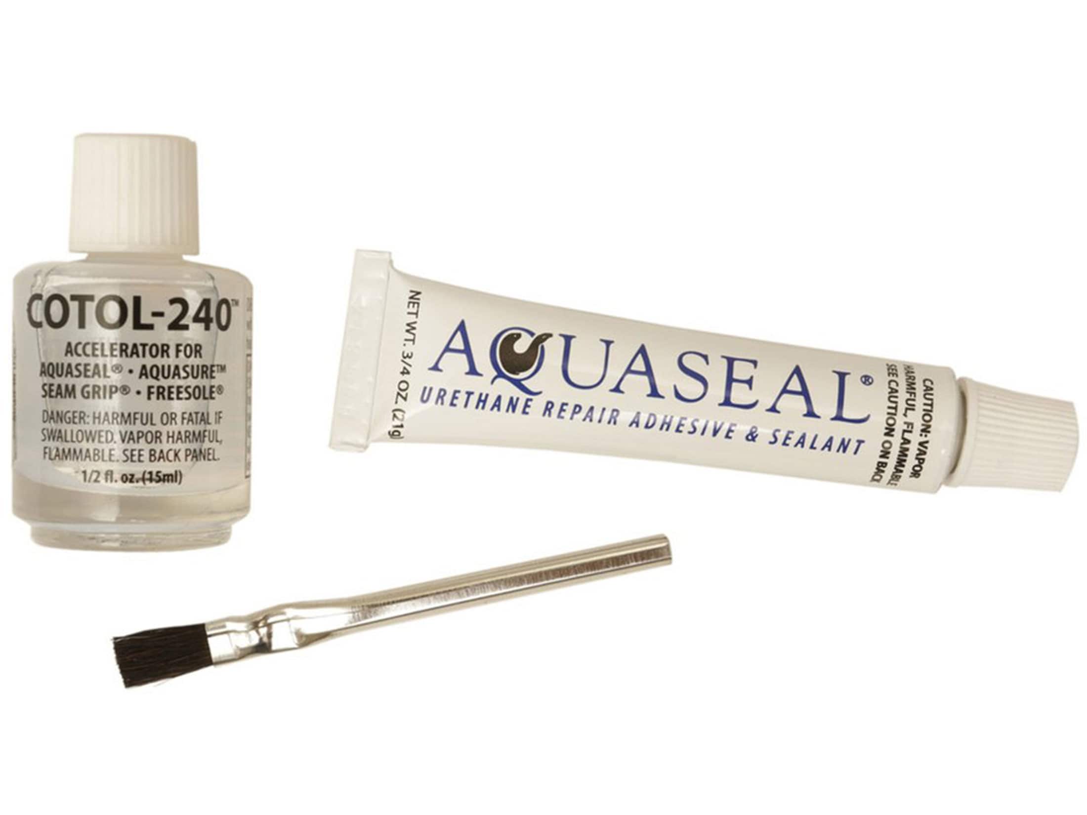 Gear Aid Aquaseal Waterproof Repair Adhesive Kit Cure Accelerator