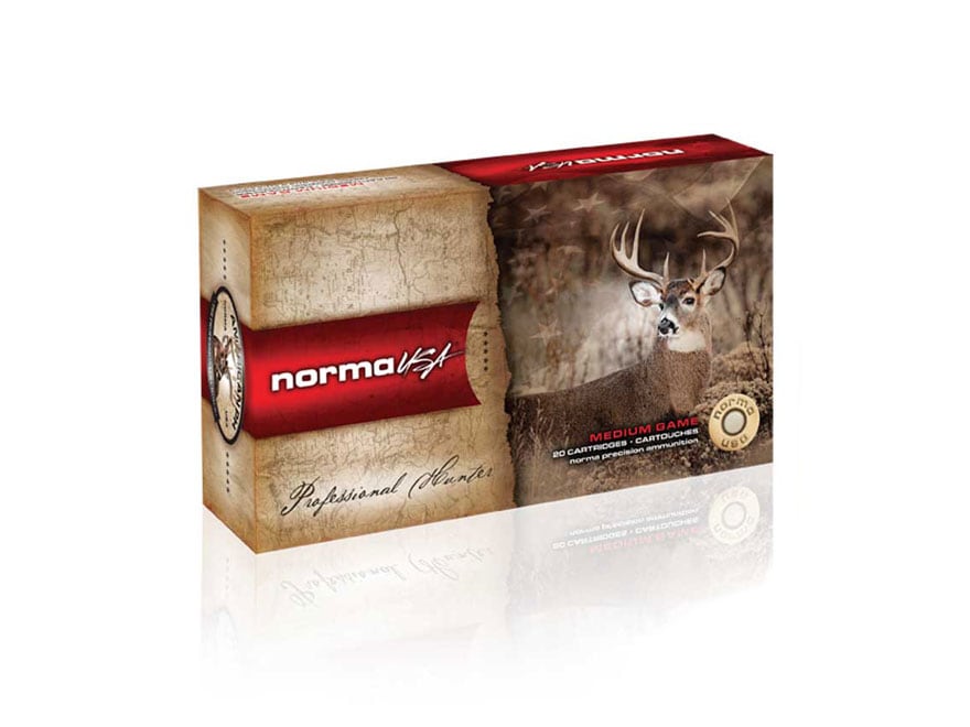Norma Oryx 243 Winchester Ammo 100 Grain Bonded Jacketed Soft Point
