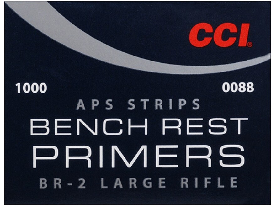 CCI Large Rifle APS Bench Rest Primers Strip #BR2 Case of 5000 (5